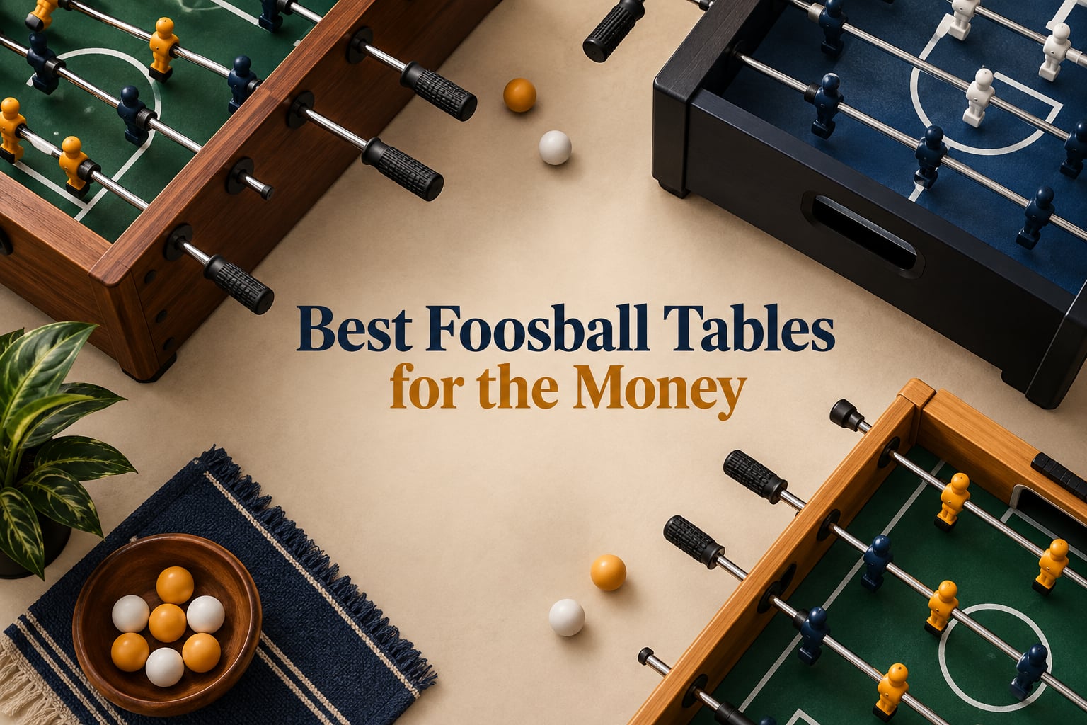 Best Foosball Tables for the Money