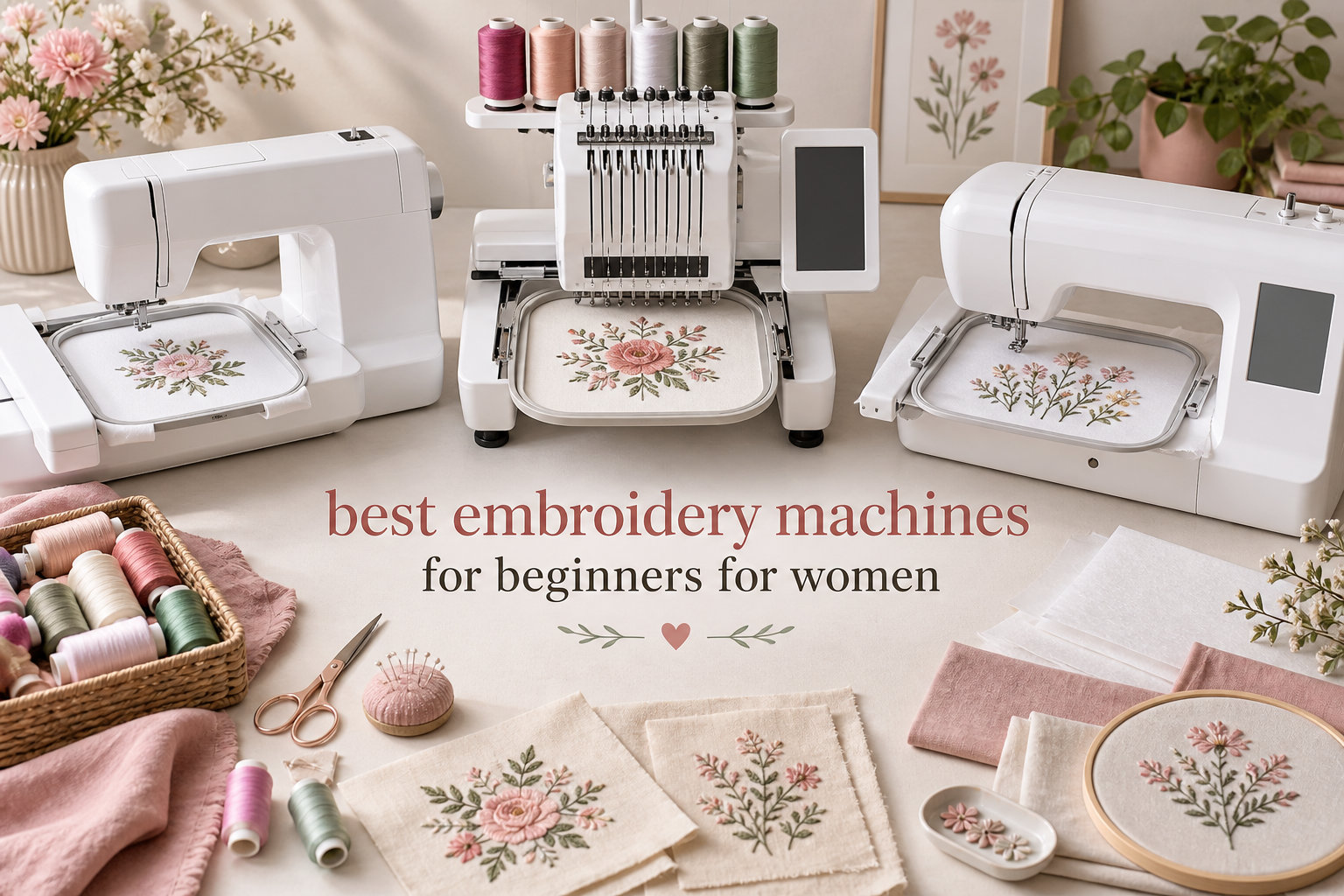 best embroidery machines for beginners for women