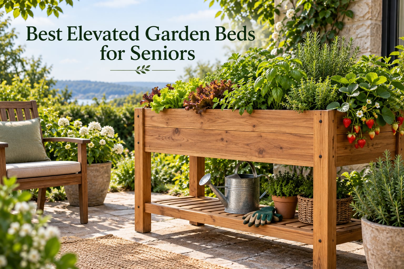Best Elevated Garden Beds for Seniors