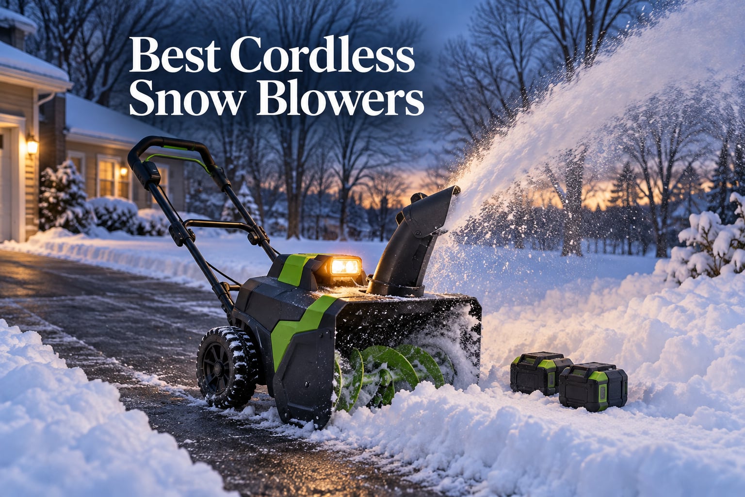 Best Cordless Snow Blowers