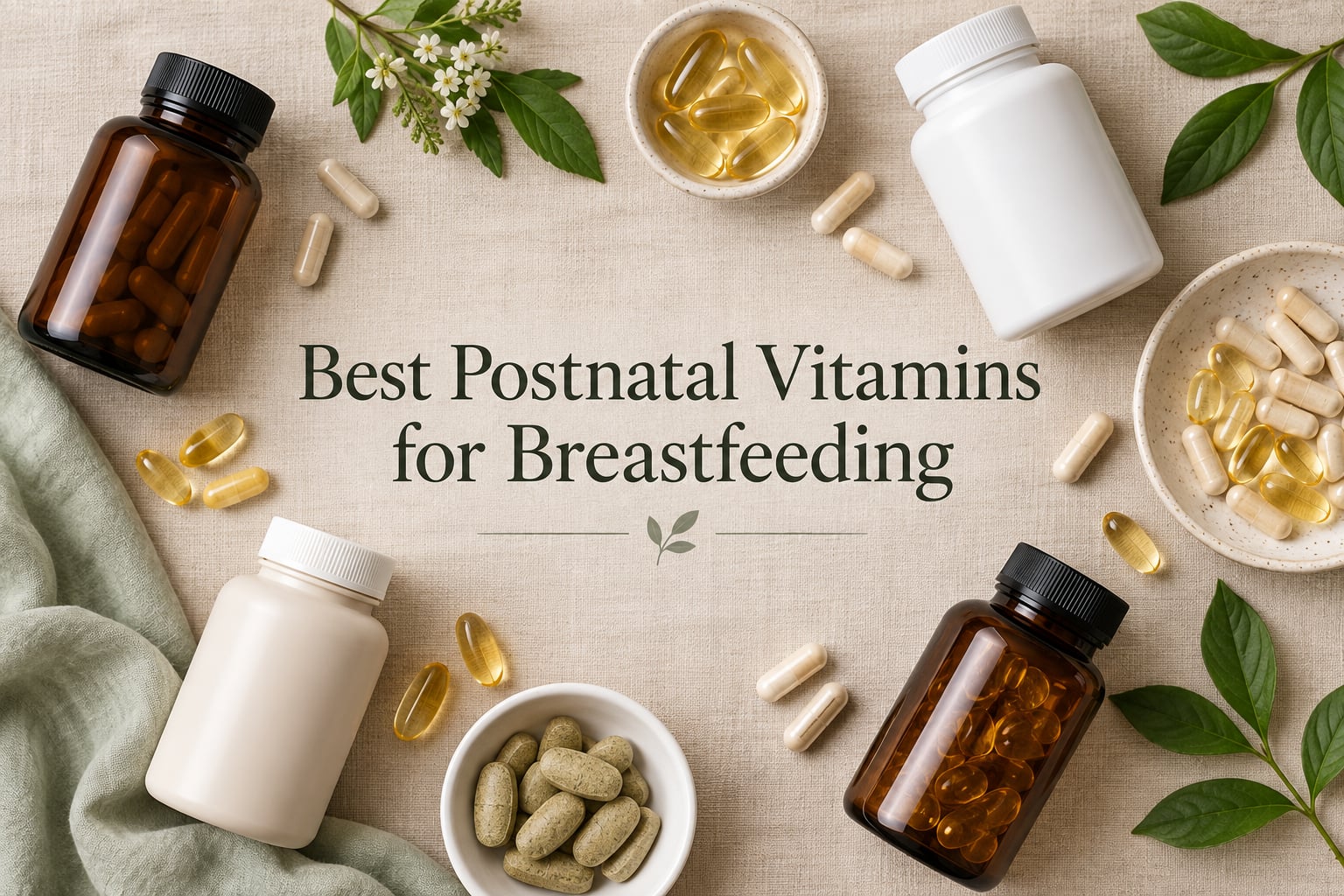 Best Postnatal Vitamins for Breastfeeding