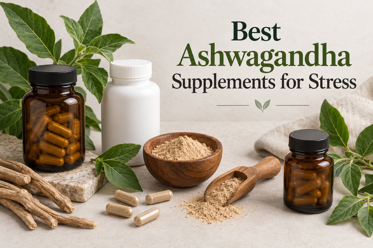Best Ashwagandha Supplements for Stress