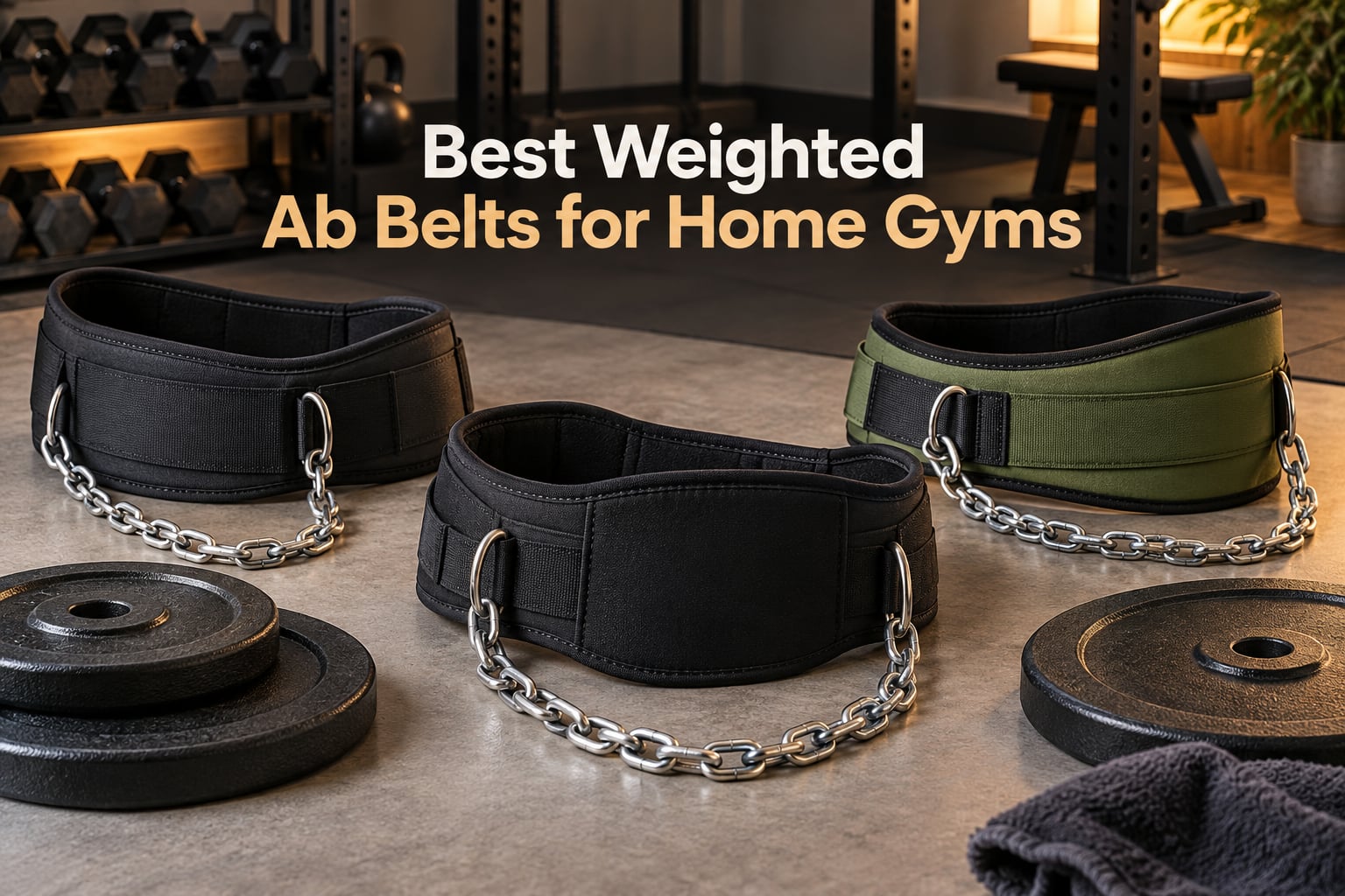 Best Weighted Ab Belts for Home Gyms