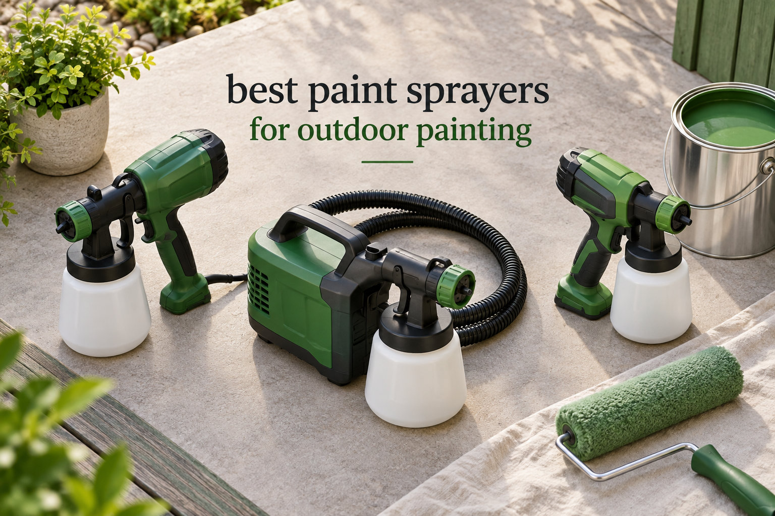 best paint sprayers for outdoor painting