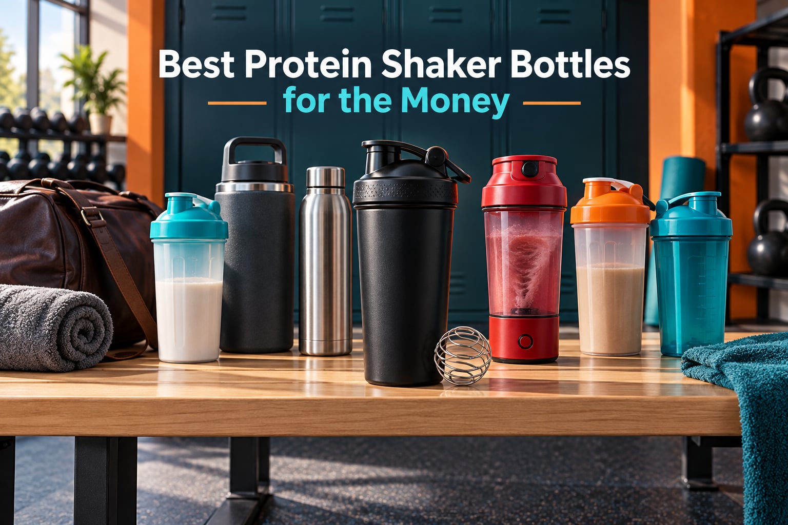 Best Protein Shaker Bottles for the Money