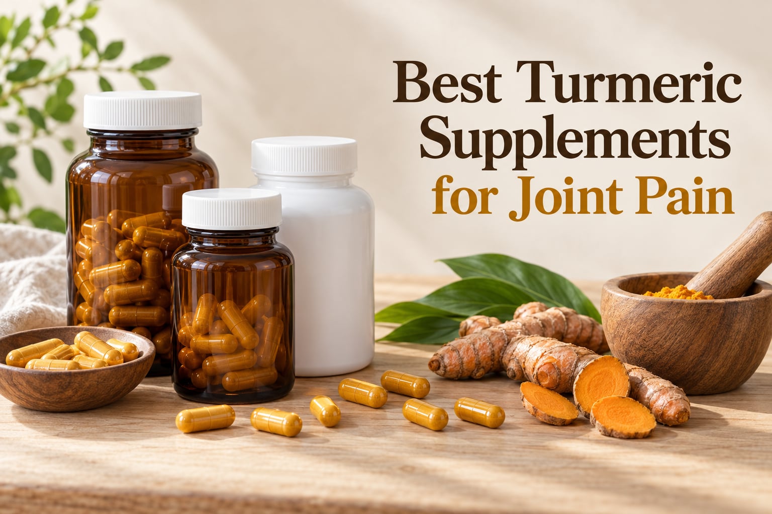 Best Turmeric Supplements for Joint Pain