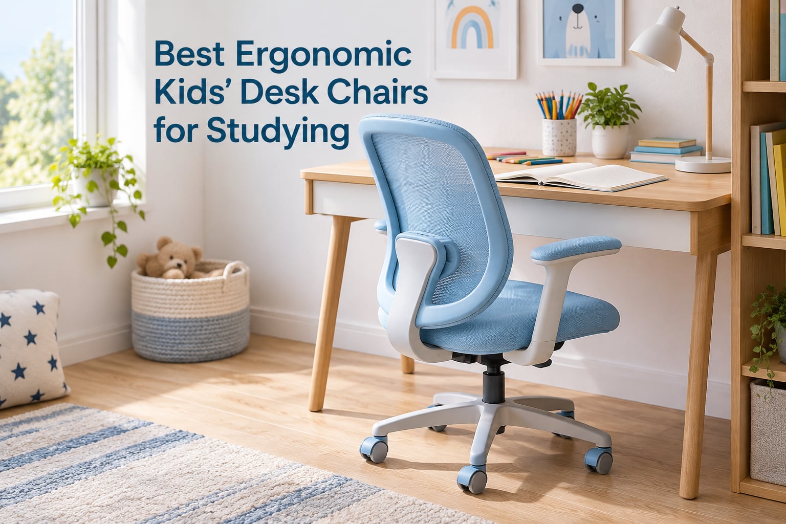 Best Ergonomic Kids' Desk Chairs for Studying