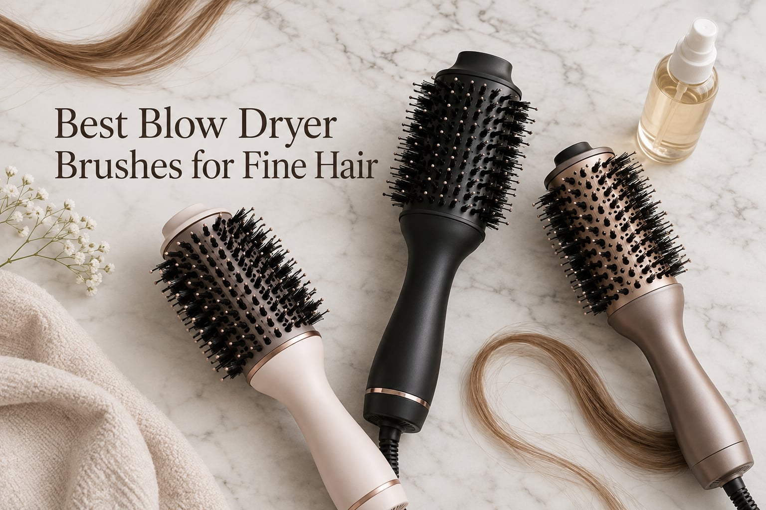 Best Blow Dryer Brushes for Fine Hair