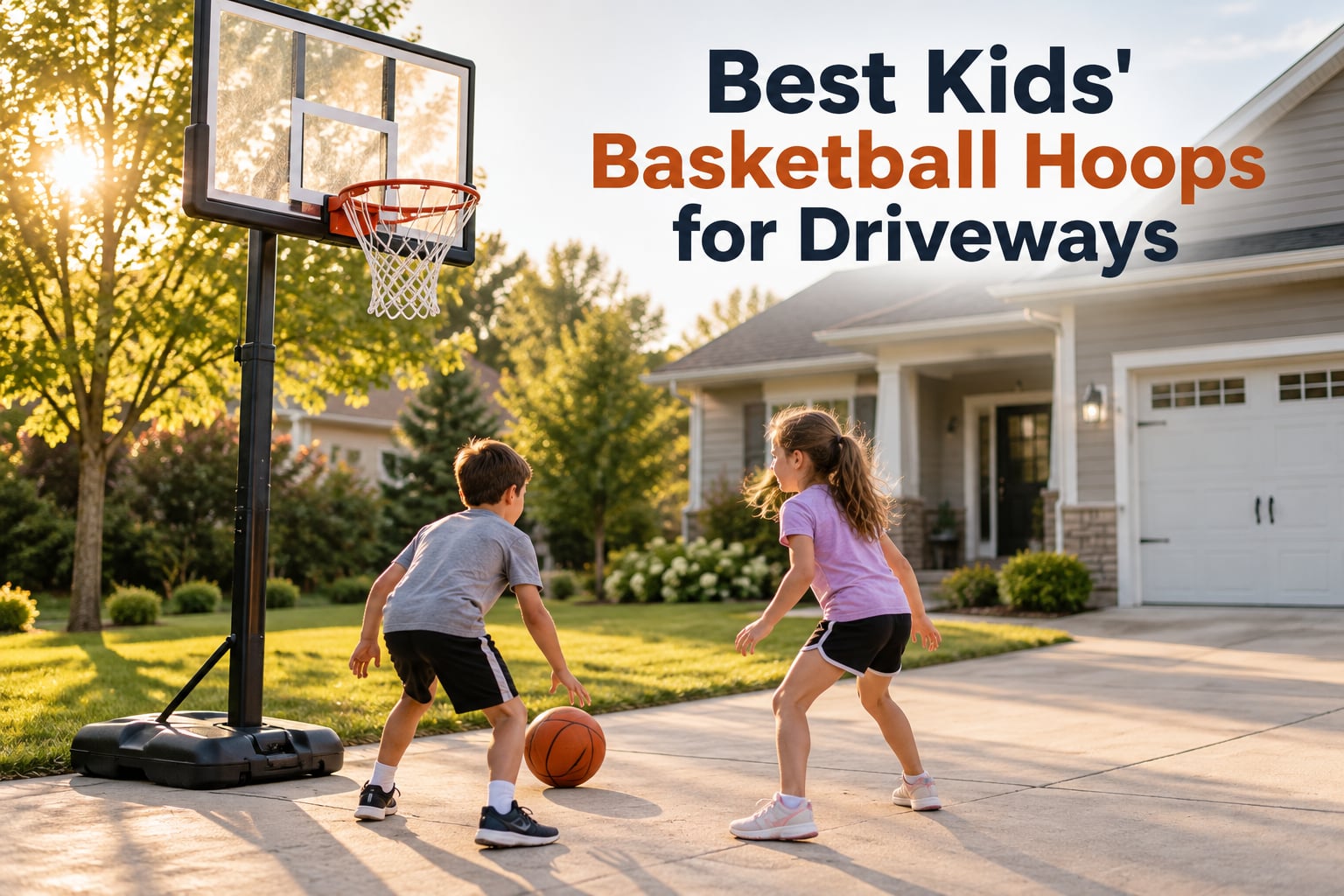 Best Kids' Basketball Hoops for Driveways