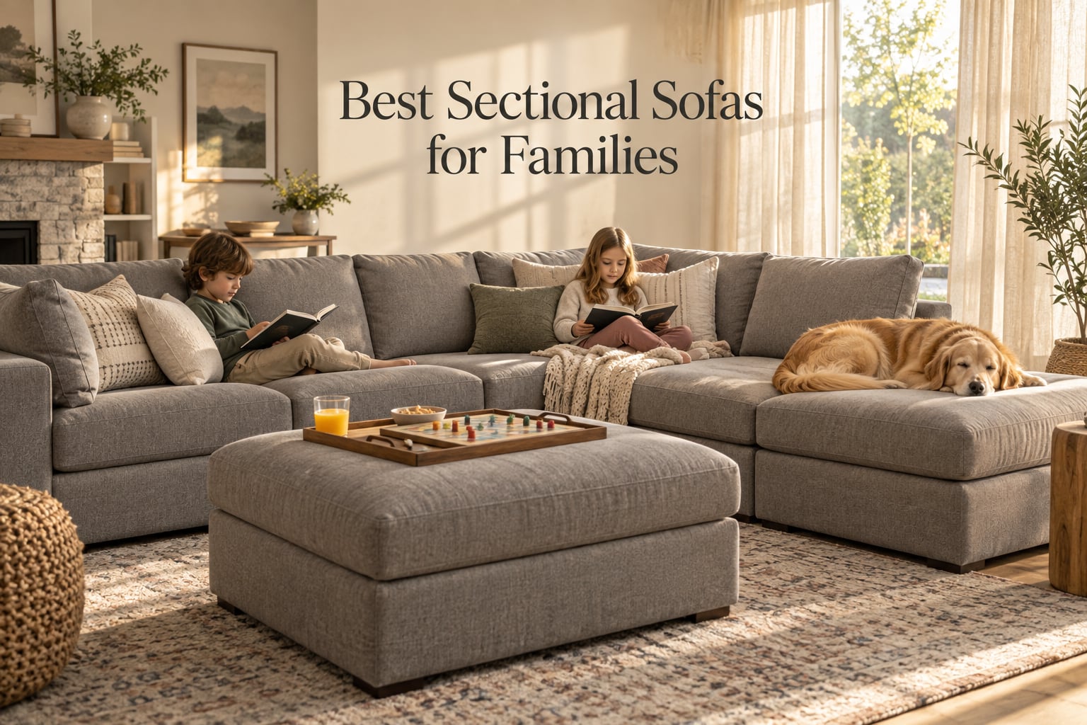 Best Sectional Sofas for Families