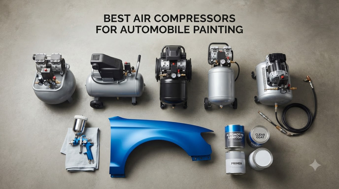 best air compressors for automobile painting