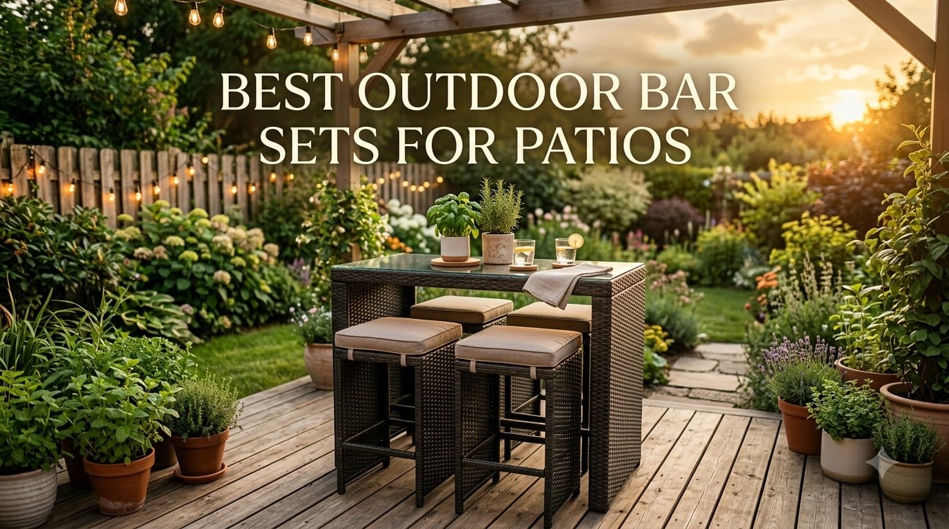 Best Outdoor Bar Sets for Patios