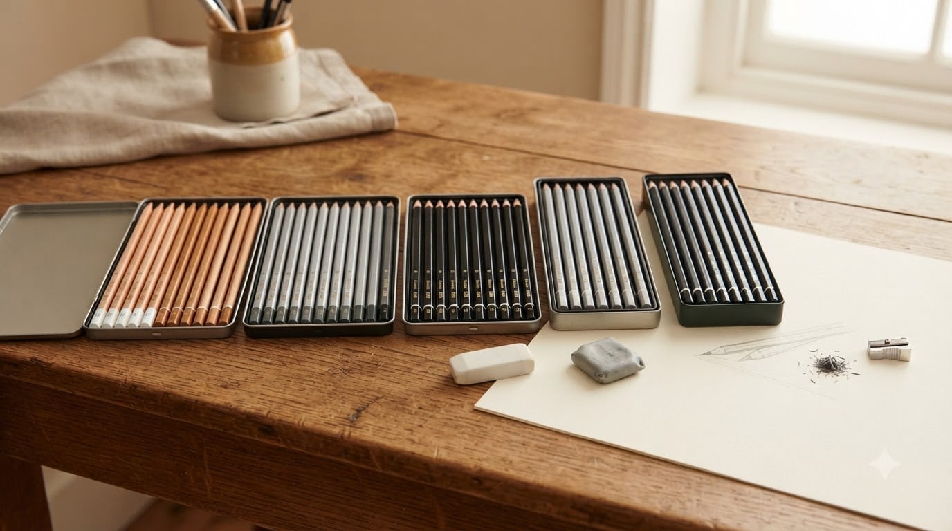best graphite pencil sets for beginners