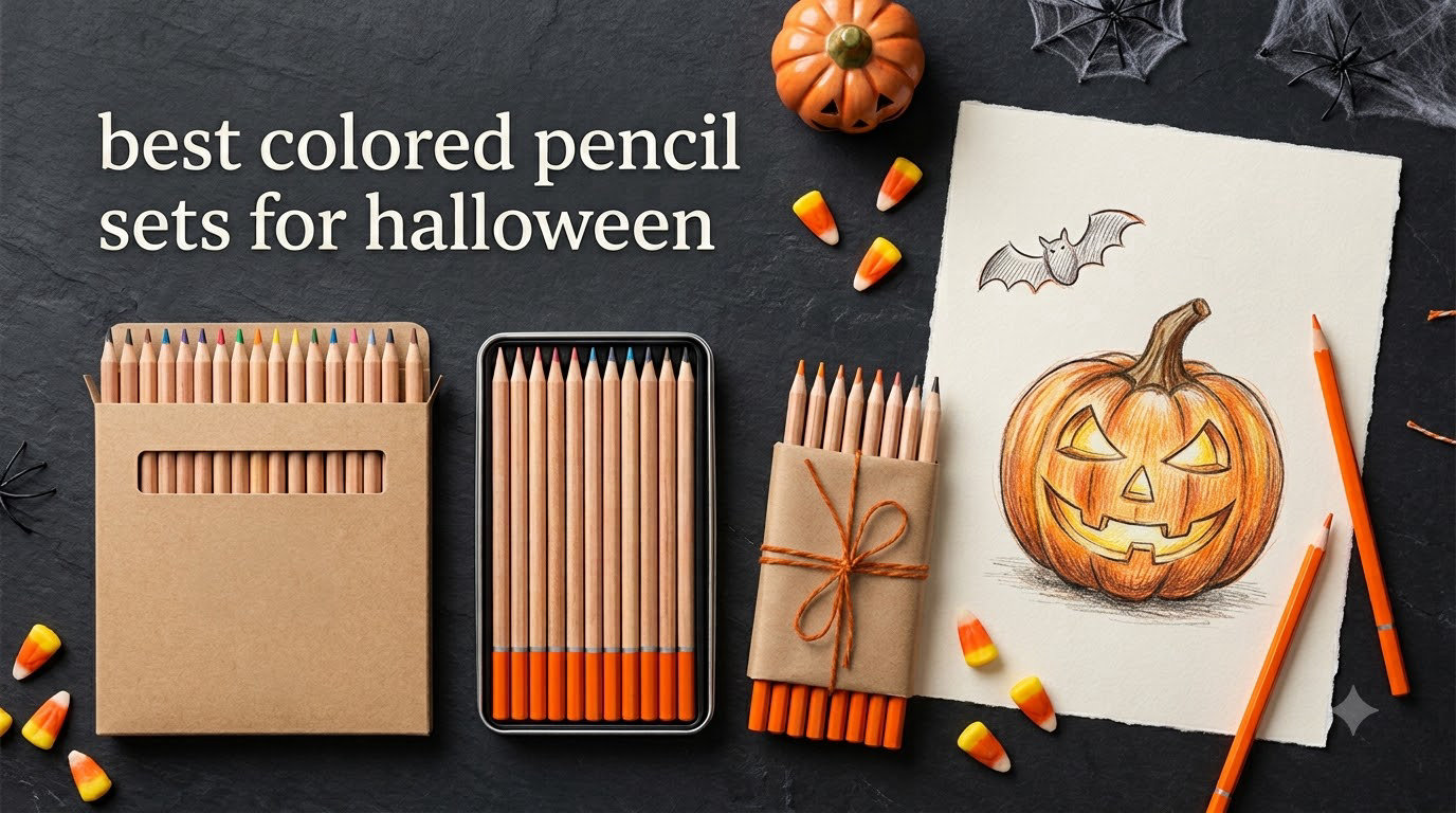 best colored pencil sets for halloween