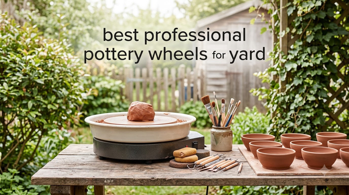 best professional pottery wheels for yard