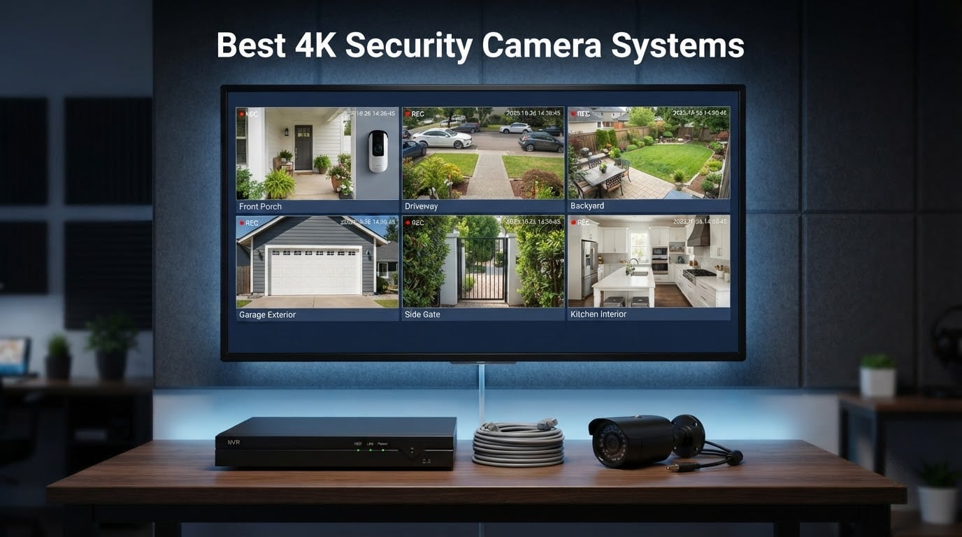 Best 4K Security Camera Systems