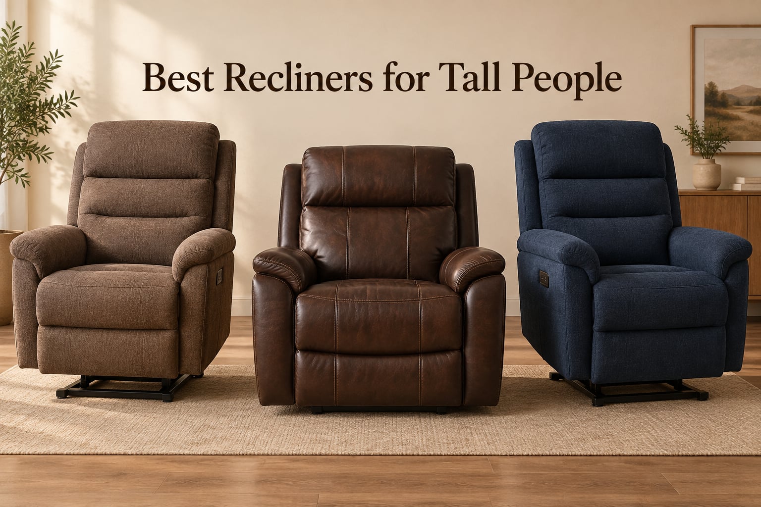 Best Recliners for Tall People
