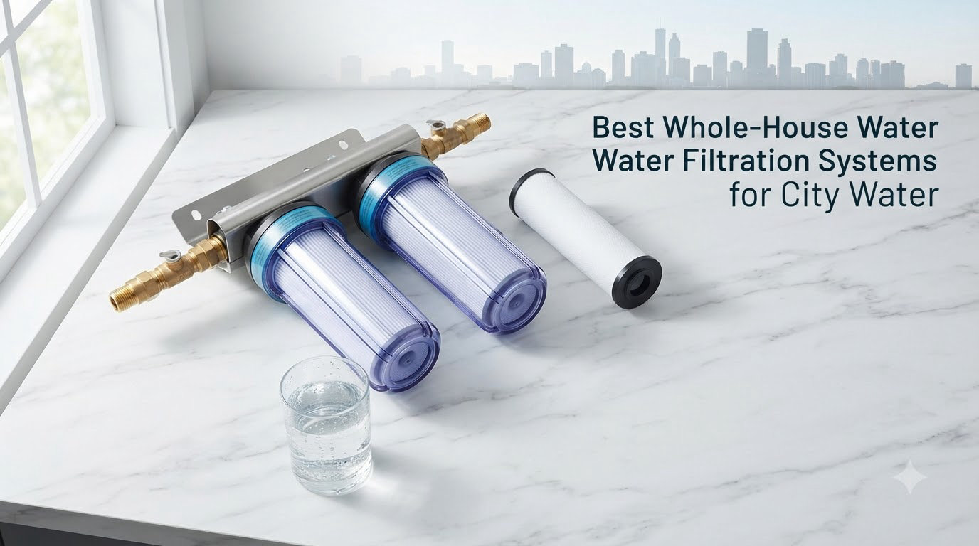 Best Whole-House Water Filtration Systems for City Water