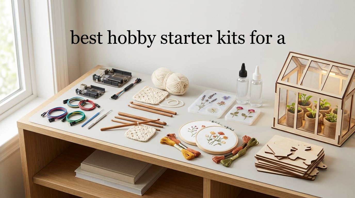 best hobby starter kits for a