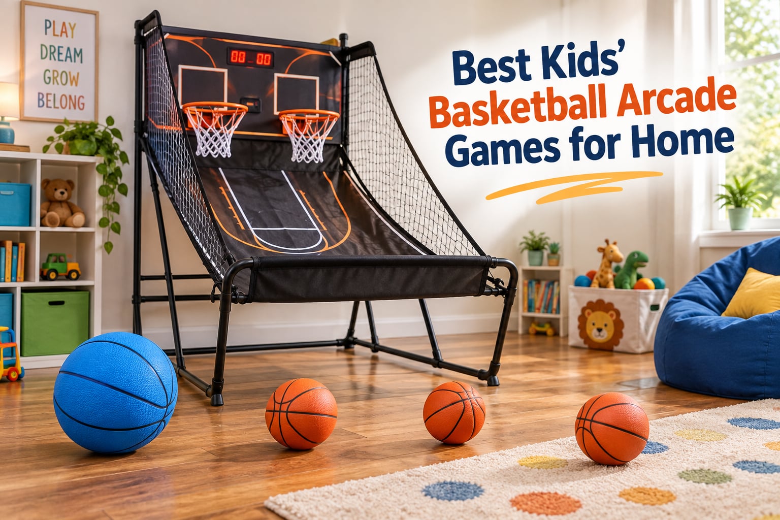 Best Kids' Basketball Arcade Games for Home