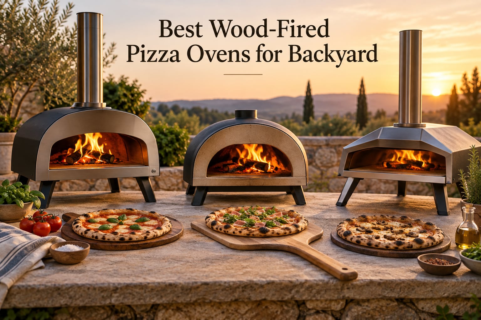 Best Wood-Fired Pizza Ovens for Backyard