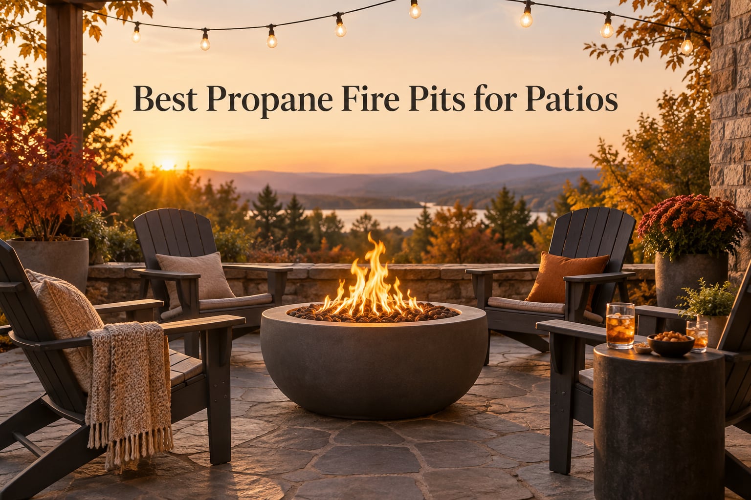 Best Propane Fire Pits for Patios