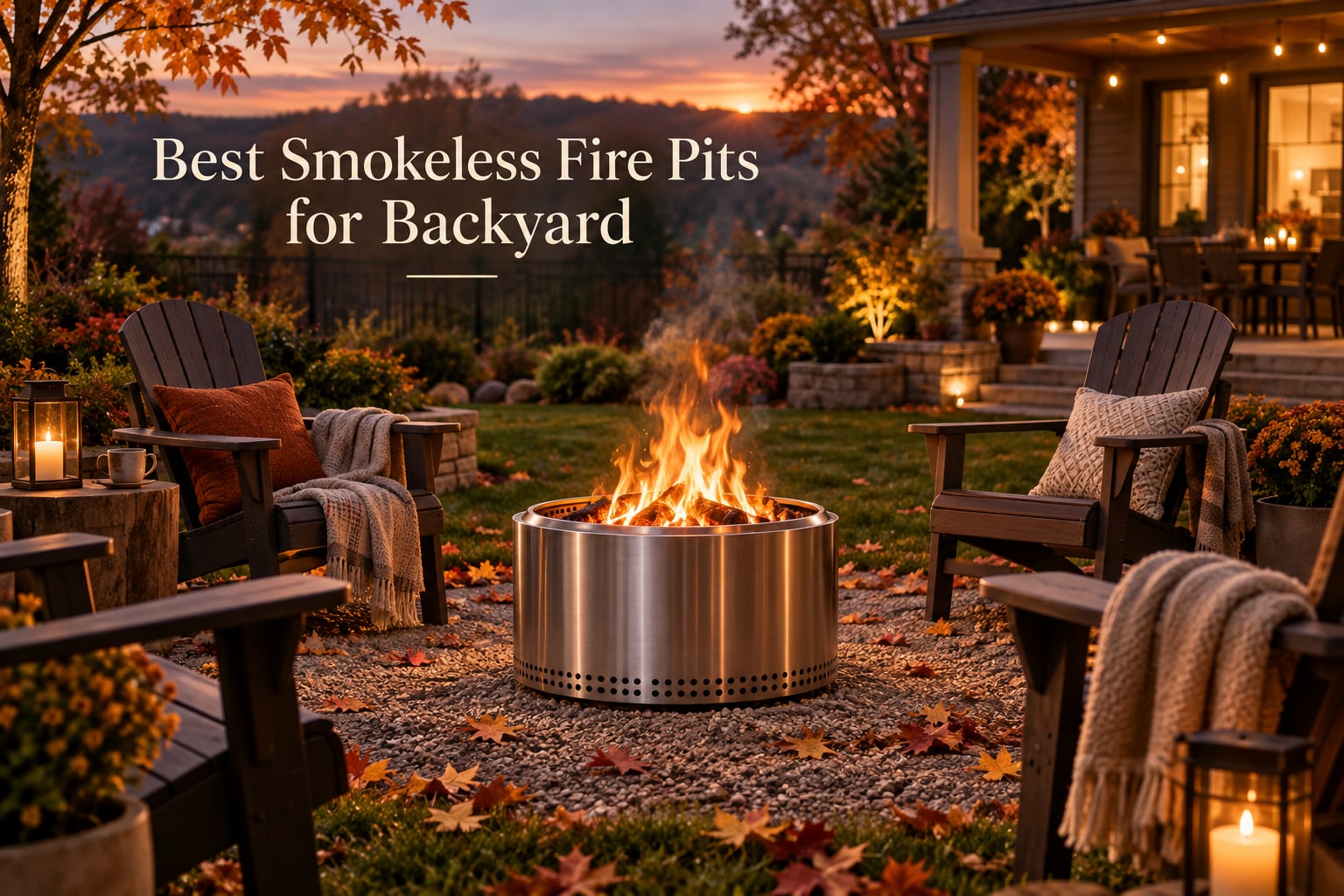 Best Smokeless Fire Pits for Backyard