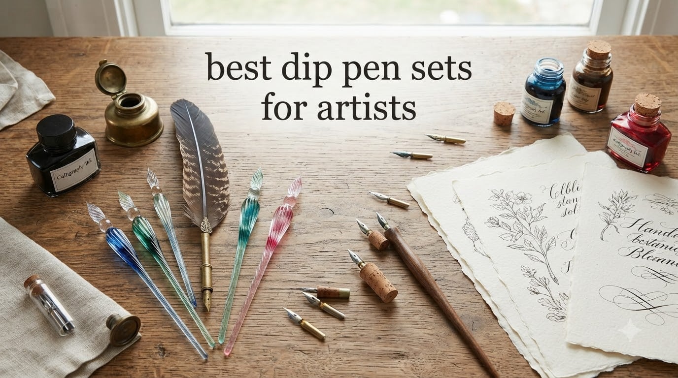 best dip pen sets for artists