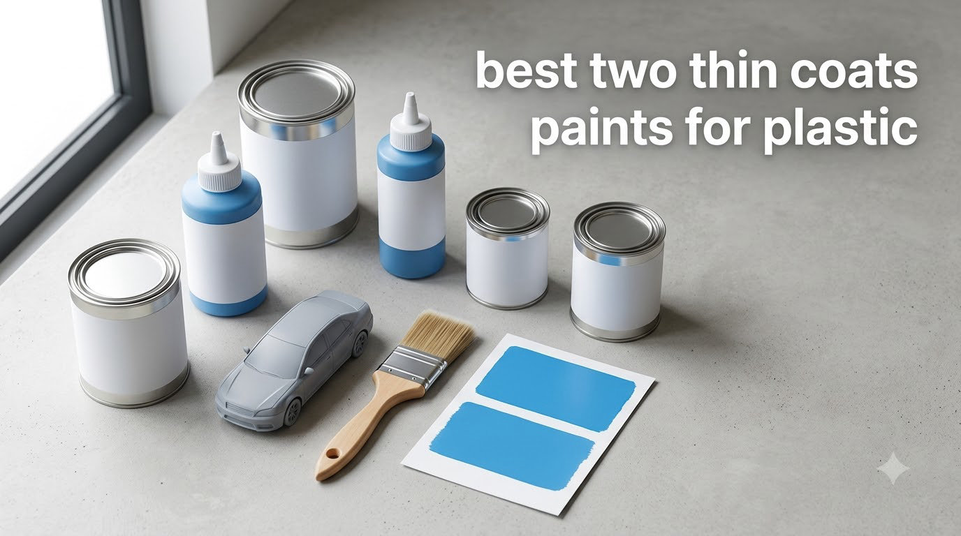 best two thin coats paints for plastic