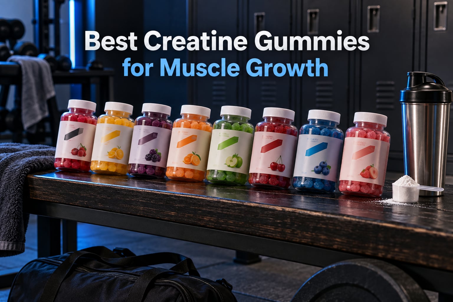 Best Creatine Gummies for Muscle Growth
