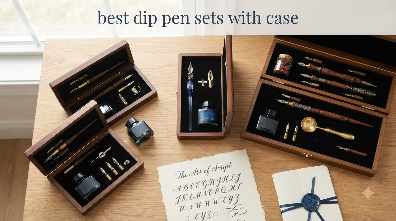 best dip pen sets with case