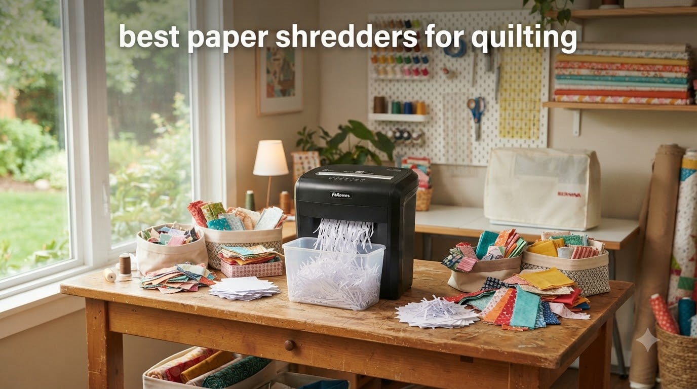 best paper shredders for quilting
