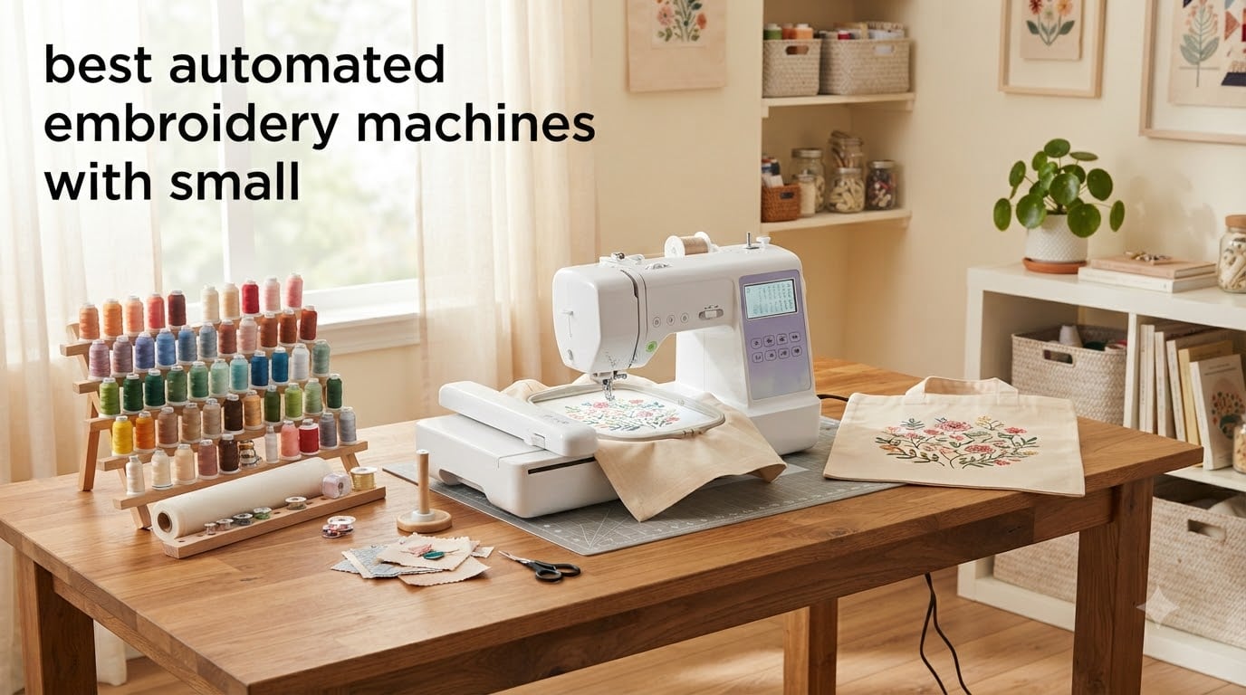 best automated embroidery machines with small