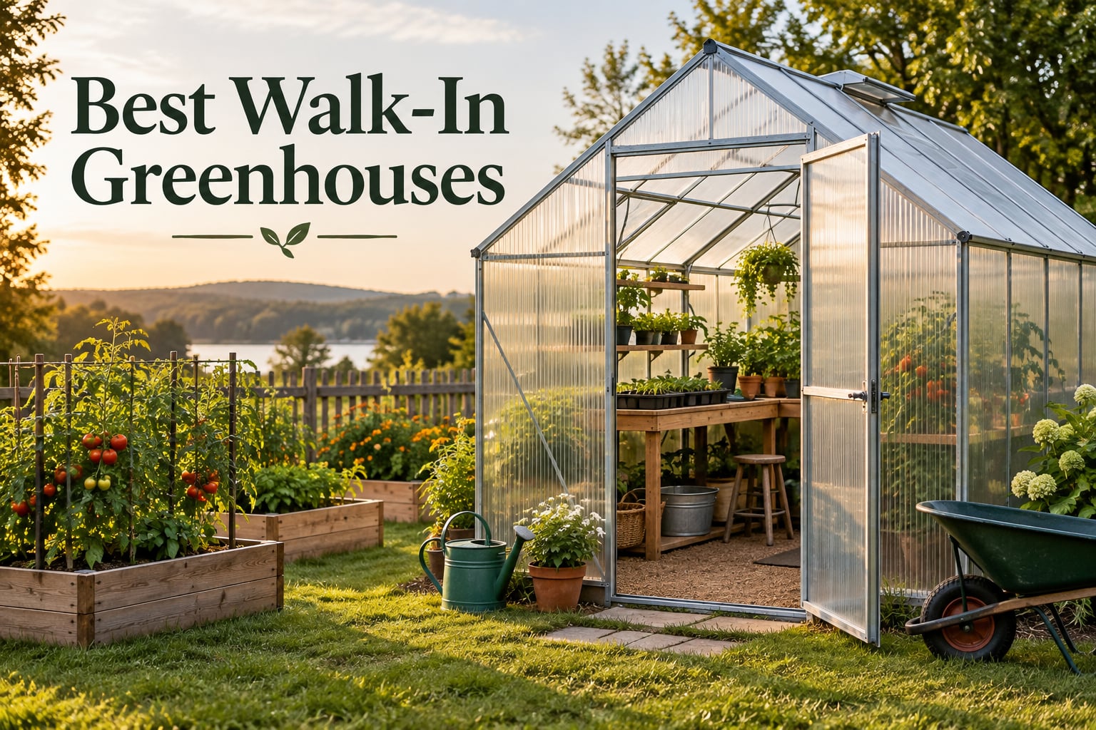 Best Walk-In Greenhouses