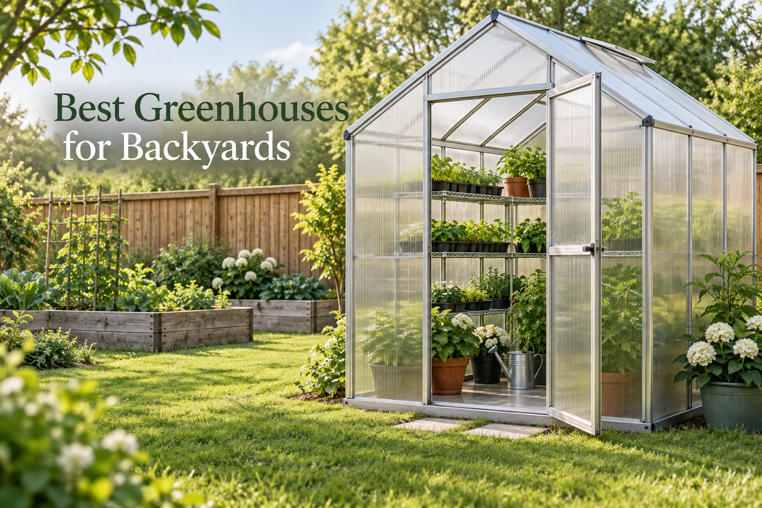 Best Greenhouses for Backyards
