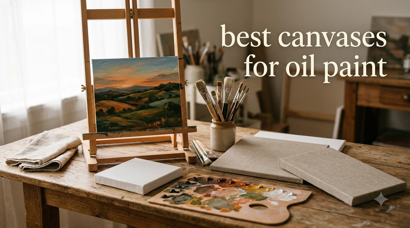 best canvases for oil paint