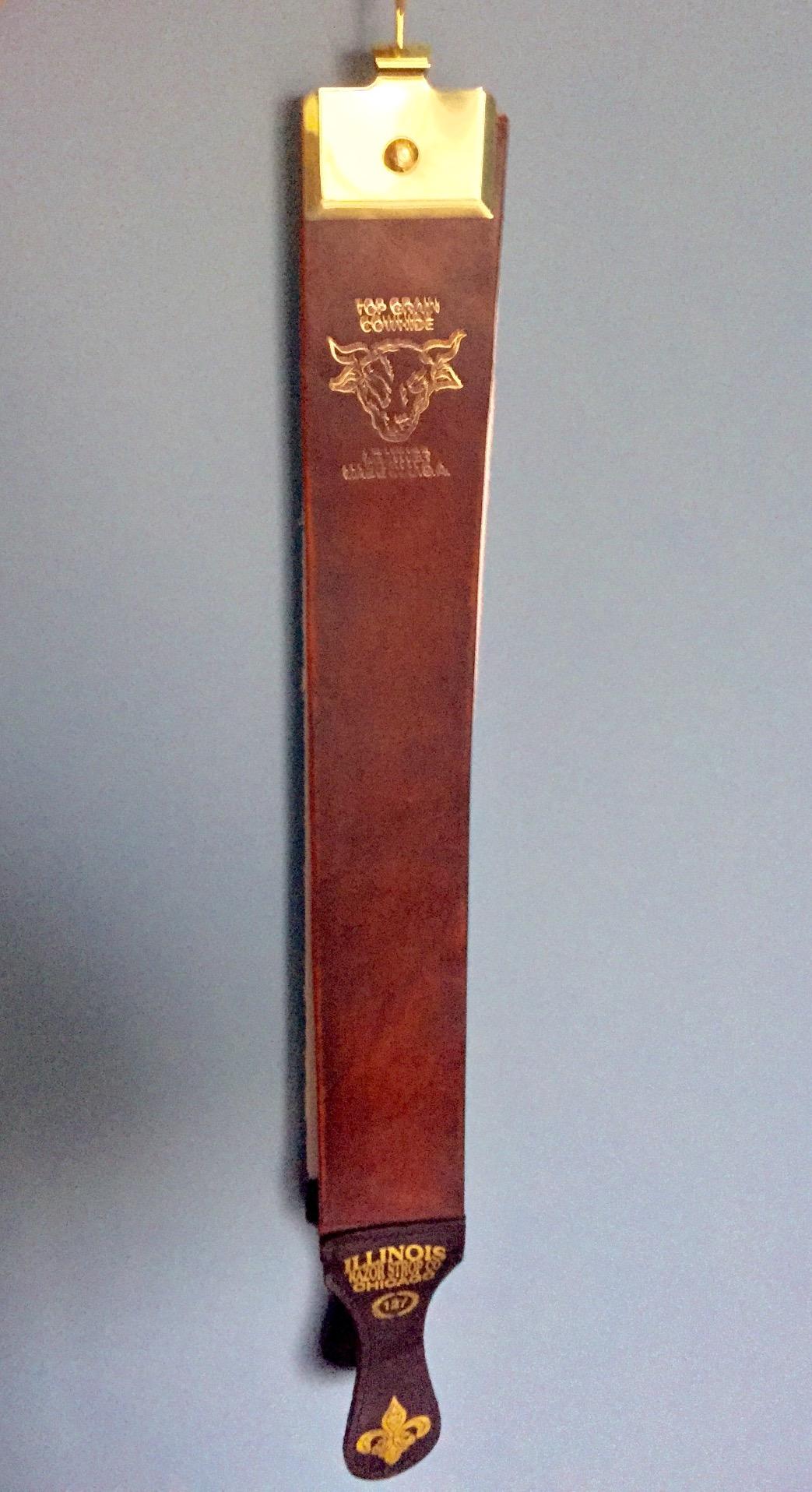Fromm Razor Strop Blade Sharpener, Top Grain Cowhide, 2.5 x 23 Inch, Brown, IRS127 customer photo 1