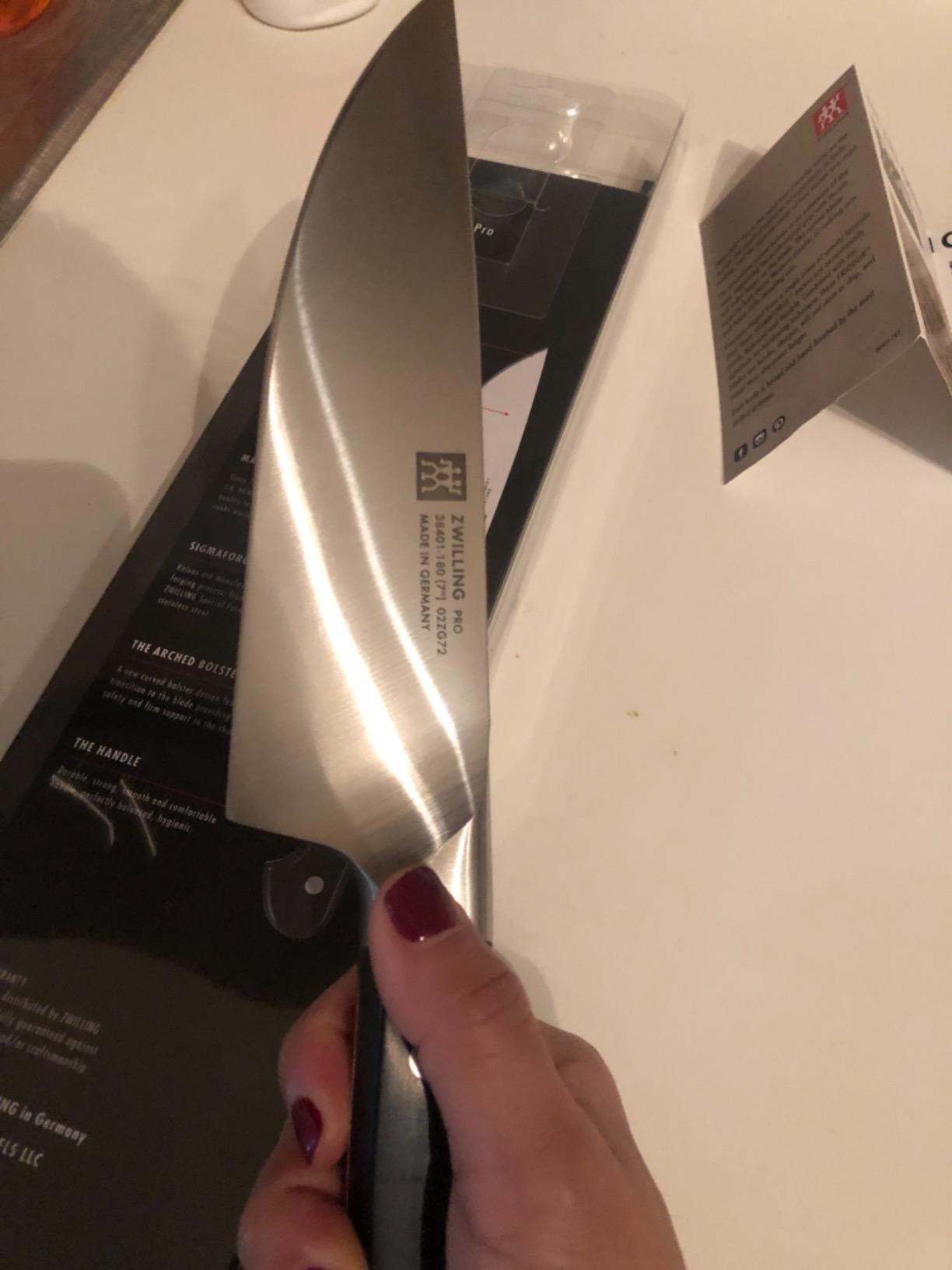 ZWILLING Professional S 2-Piece Razor-Sharp German Carving Knife Set, Made in Company-Owned German Factory with Special Formula Steel perfected for almost 300 Years, Dishwasher Safe customer photo 1