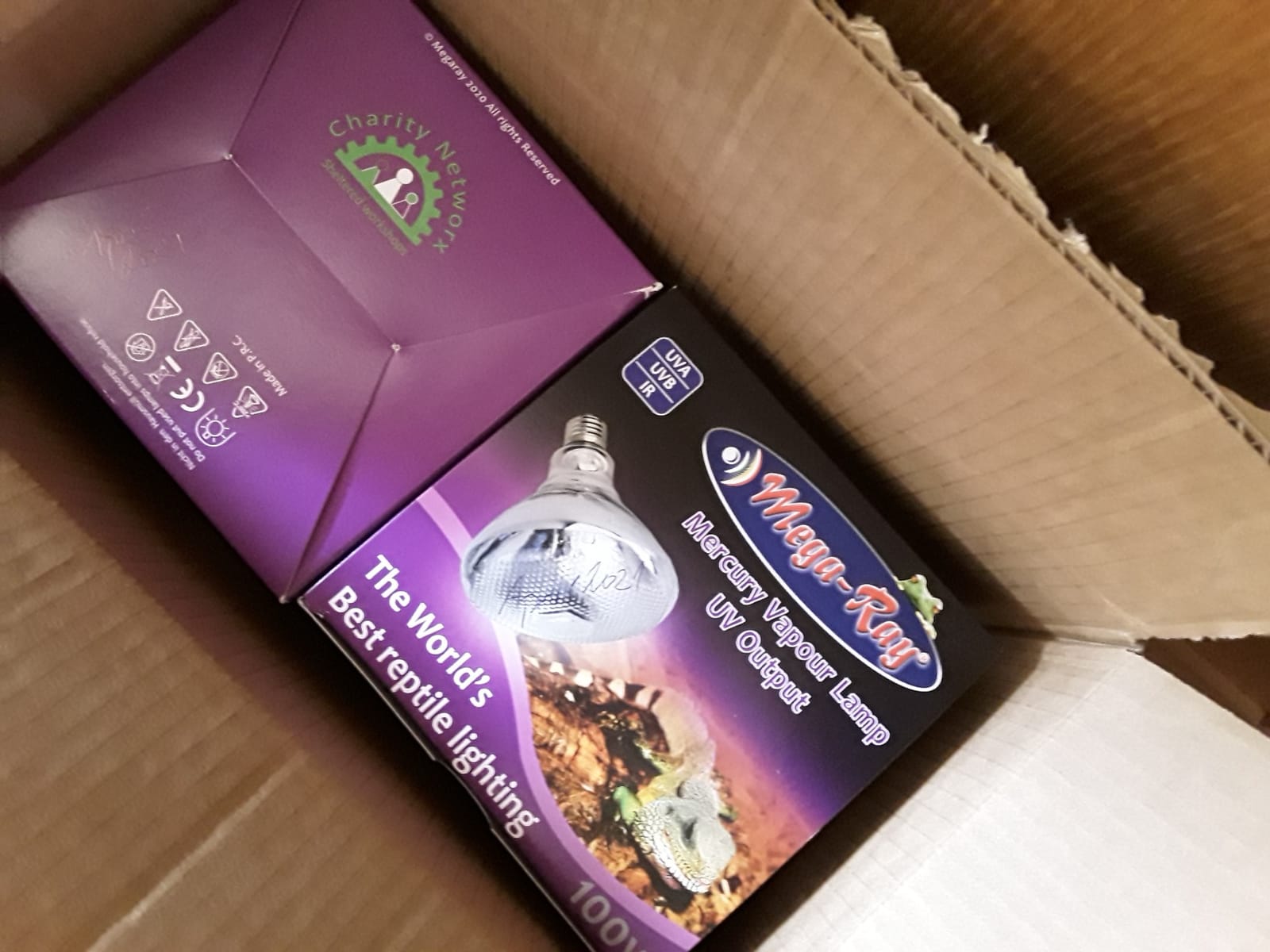 Mega-Ray Mercury Vapor Bulb (100, Watts) customer photo 2
