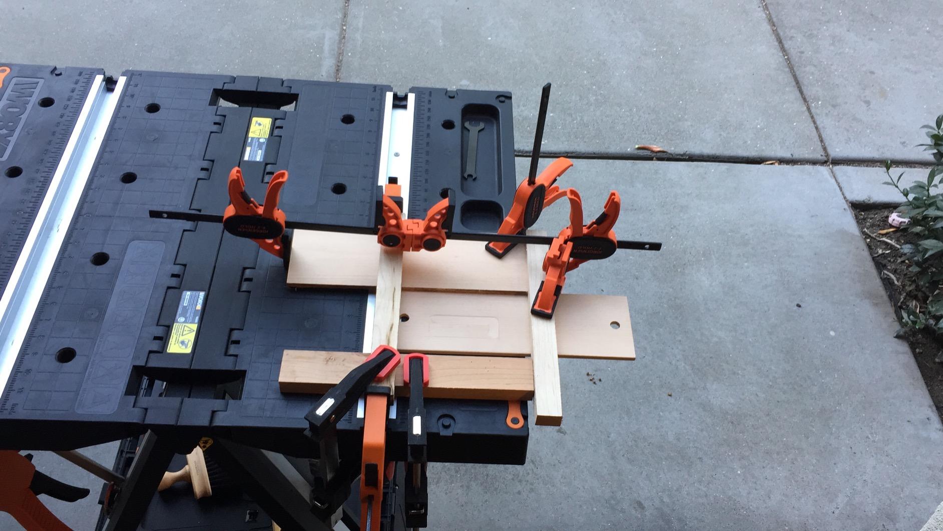 WORX Portable Folding Workbench, 2-in-1 Pegasus Table & Sawhorse, WX051 customer photo 1