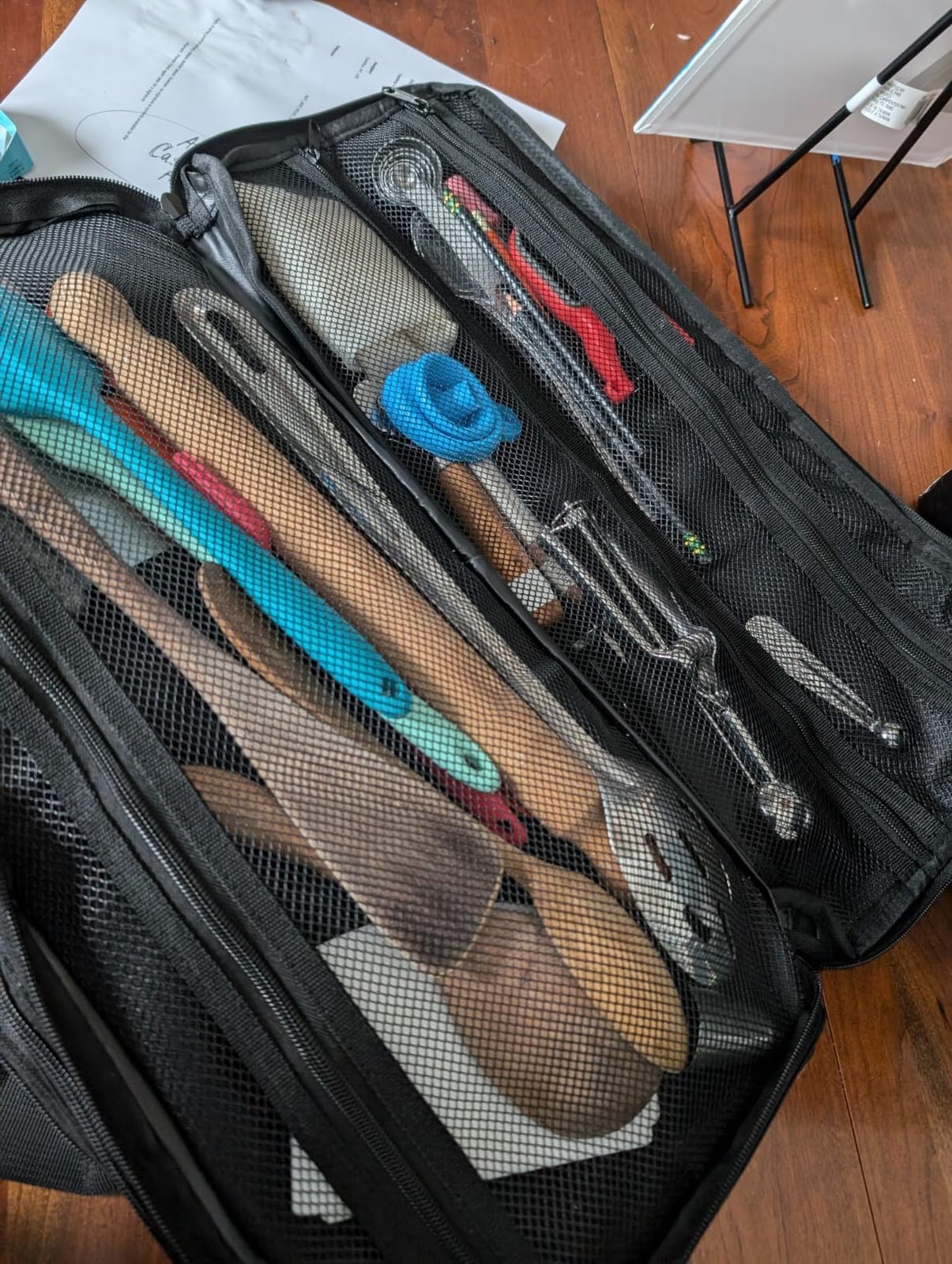 EVERPRIDE Chef Knife Bag Holds 20 Knives PLUS Large Zippered Compartment for Kitchen Tools – Durable, Large Knife Bag for Chefs – Knives Not Included customer photo 1