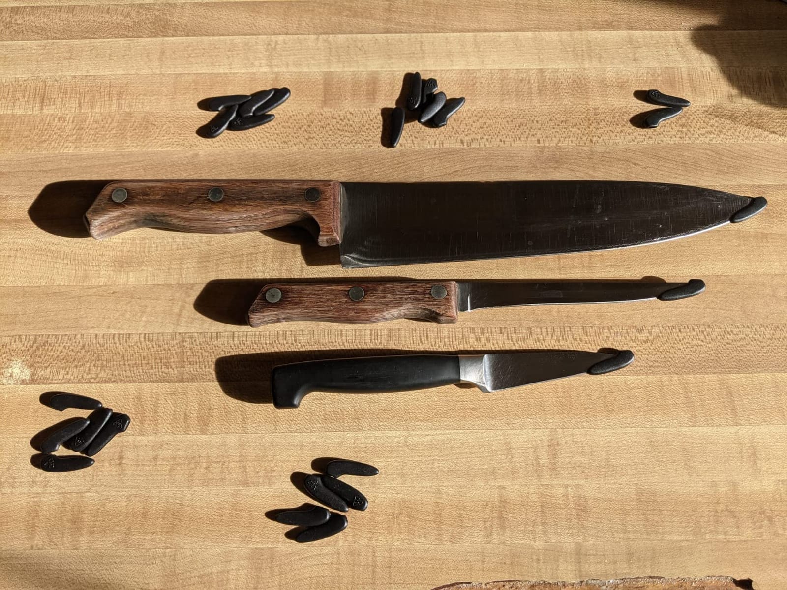Chef’s Knife Roll Bag,Waxed Canvas Knife Cultery Carrier, Portable Chef Knife Cases,Knife Pouch Holders With 10 Slots Plus 1 Zipper Pockets Can Hold Home Kitchen Knife Tools Up To 18.8” customer photo 2