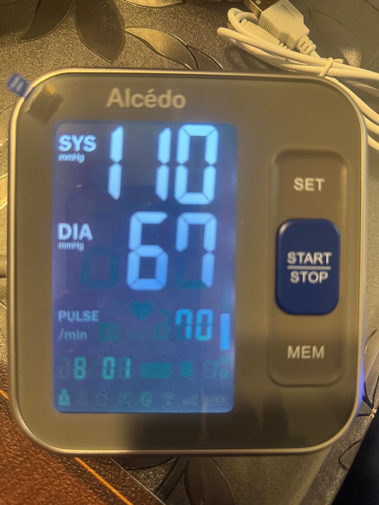 Alcedo Blood Pressure Monitor for Home Use, Upper Arm Cuff BP Machine customer photo 1