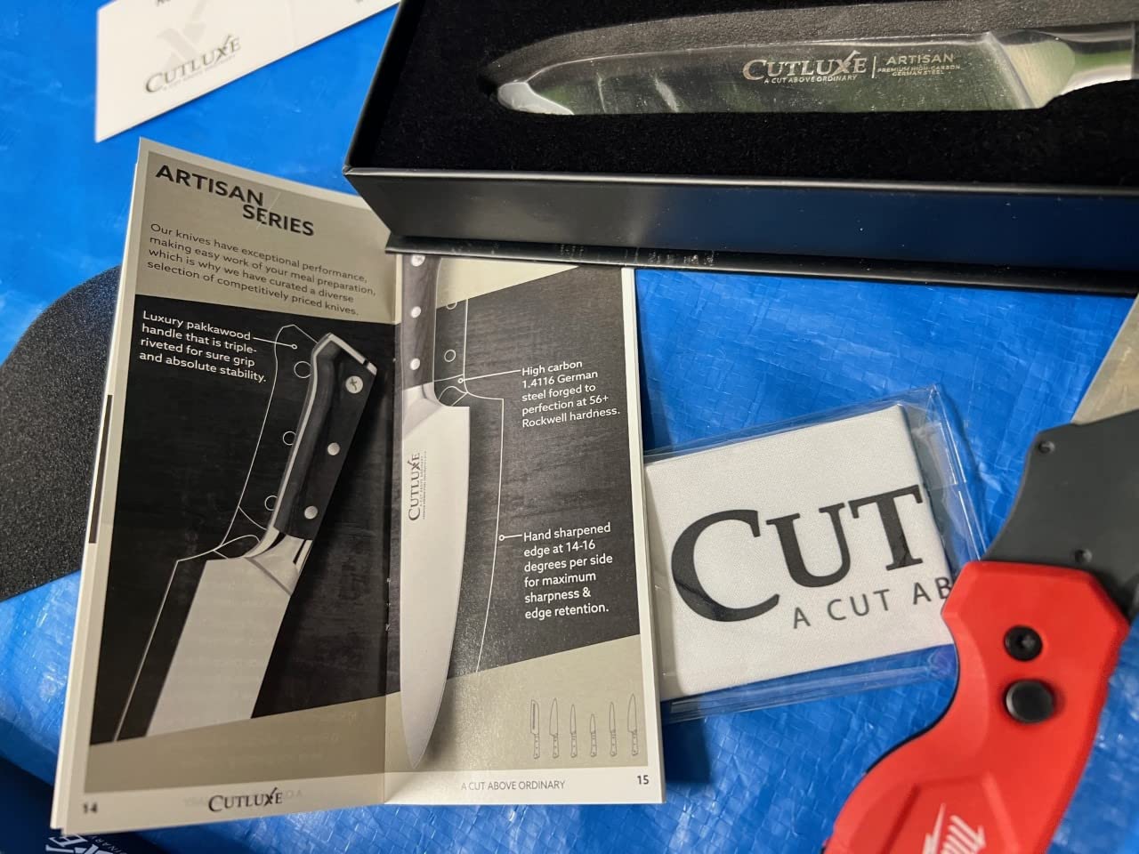 Cutluxe Kitchen Utility Knife, 5.5