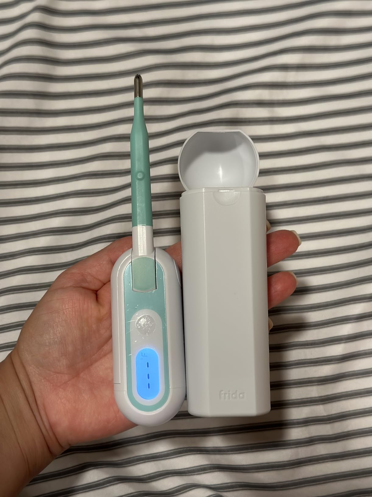 Frida Baby 3-in-1 Rectal, Underarm & Oral Thermometer for Infants & Kids customer photo 2