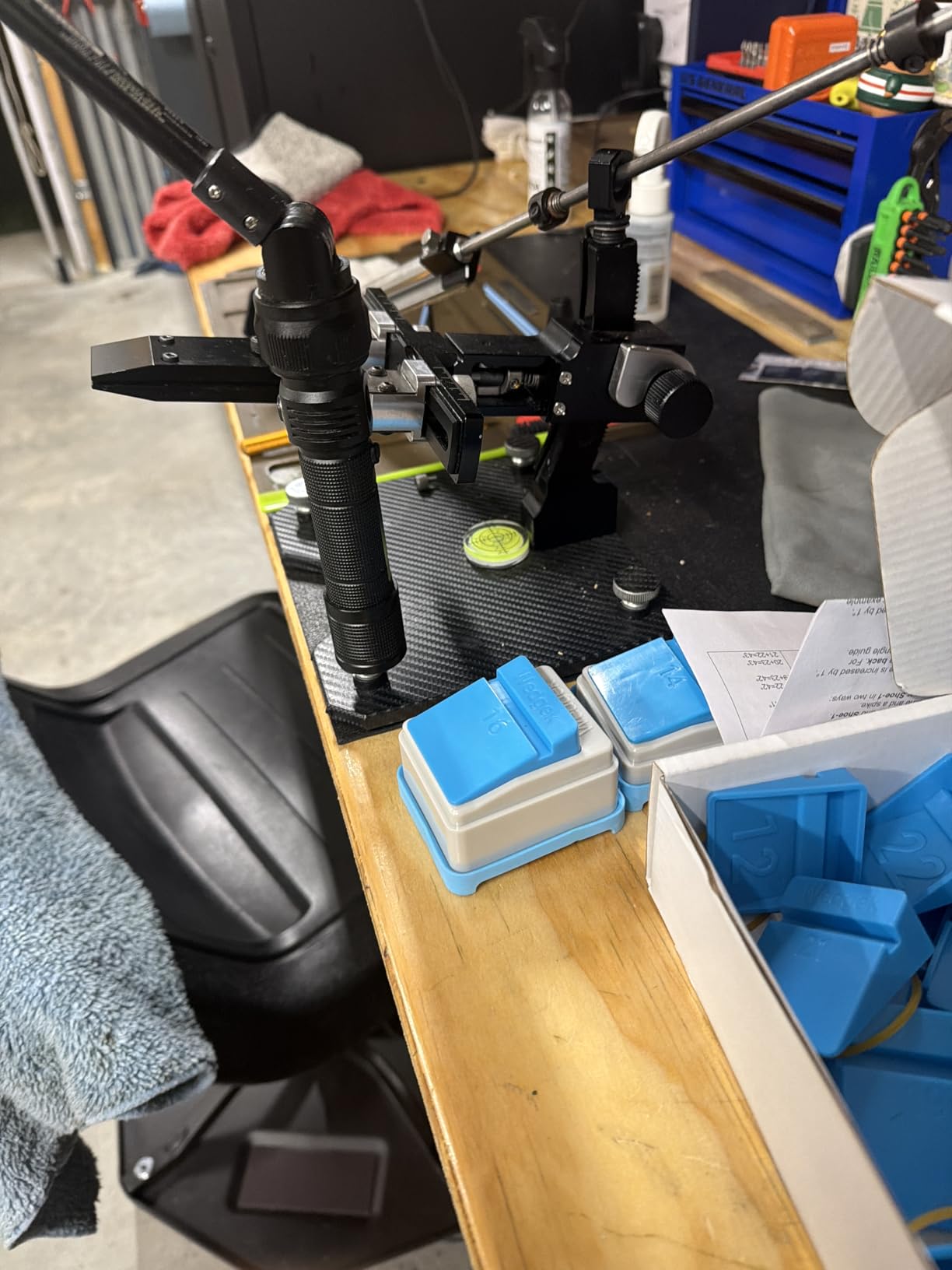 11°-23° and 24°-43° Combined, X-Large Angle Guides for Sharpening on Stone, Model LR5 by AngleGuide customer photo 2