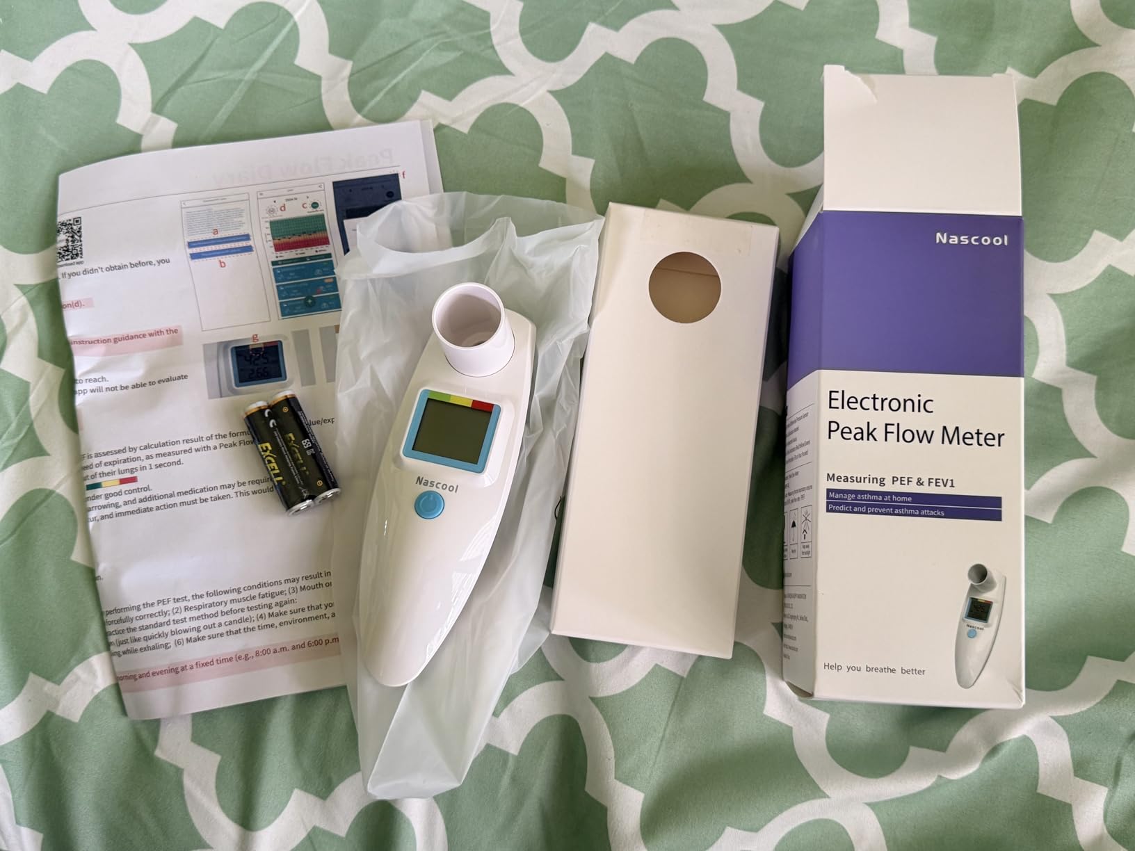 Nascool Peak Flow Meter for Adults & Kids customer photo 1