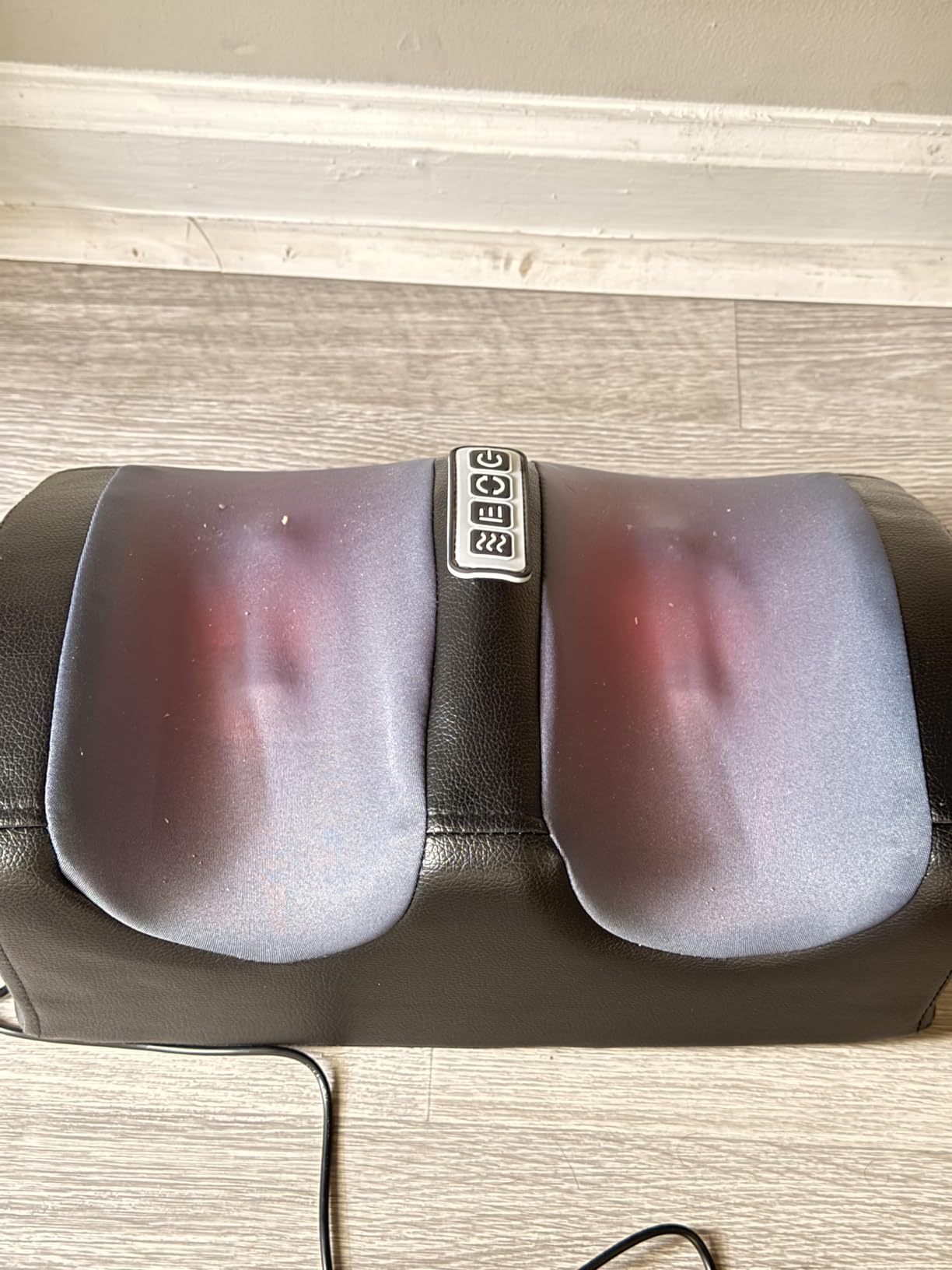 LINGTENG Shiatsu Foot Massager with Heat, FSA Eligible HSA Foot Massager customer photo 1
