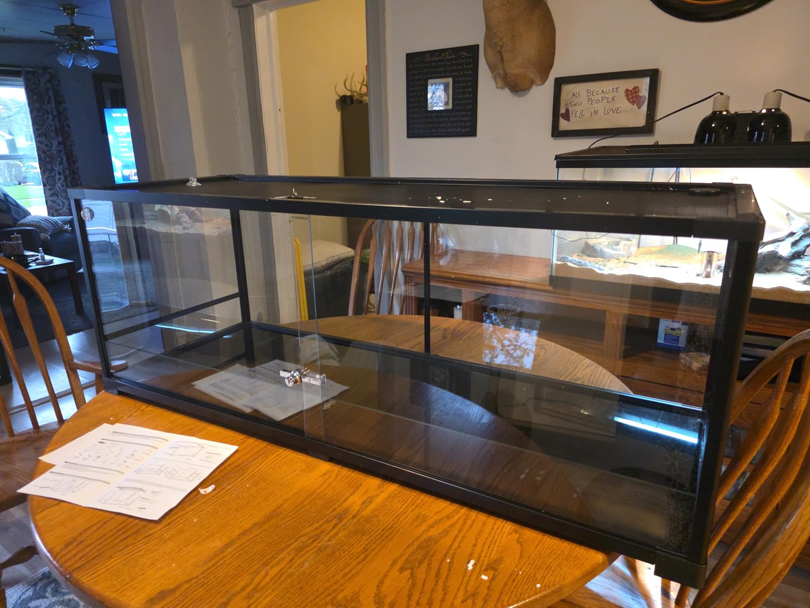 Double Stacked Reptile Tank, 24