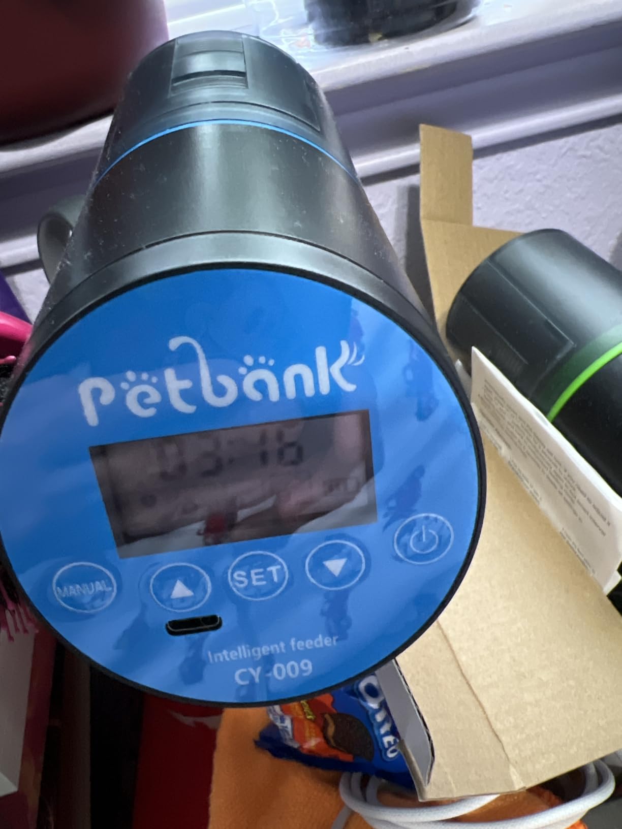 Automatic Fish Feeder for Aquarium Easy Setup & 4 Timers Black customer photo 1
